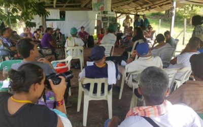 Campesinado de a zona de reserva campesina del valle del río Cimitarra construye su protocolo de protección individual y colectiva.